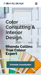 Mobile Screenshot of colorsbydesign.com